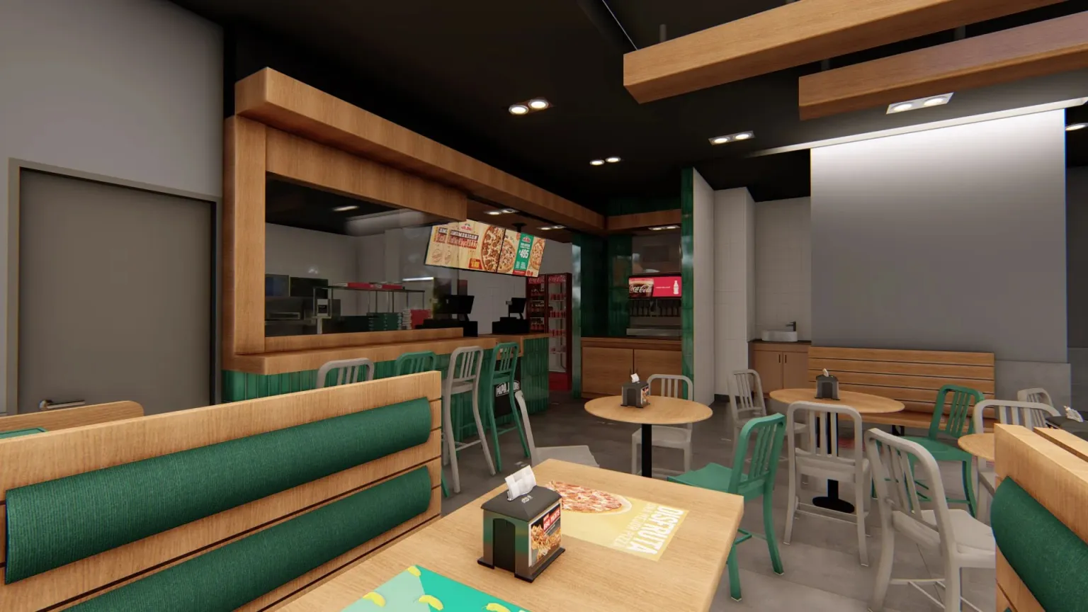 Imagen 6 de la galería del proyecto Papa Johns Calle 506 Panamá