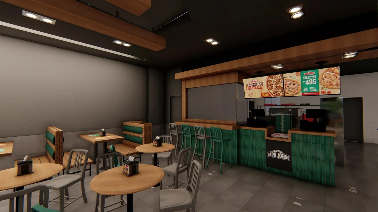 Imagen 9 de la galería del proyecto Papa Johns Calle 506 Panamá