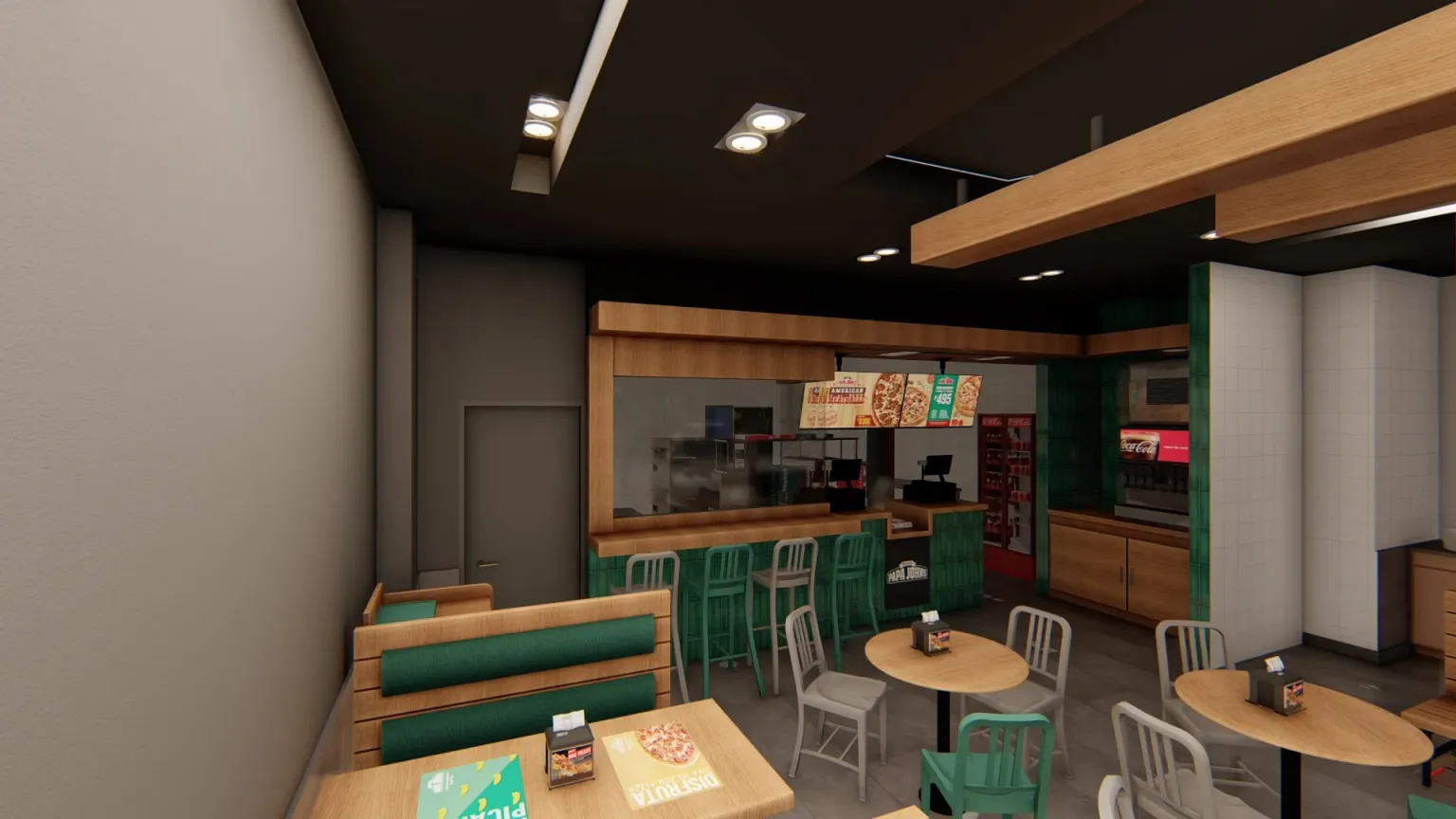 Imagen 21 de la galería del proyecto Papa Johns Calle 506 Panamá