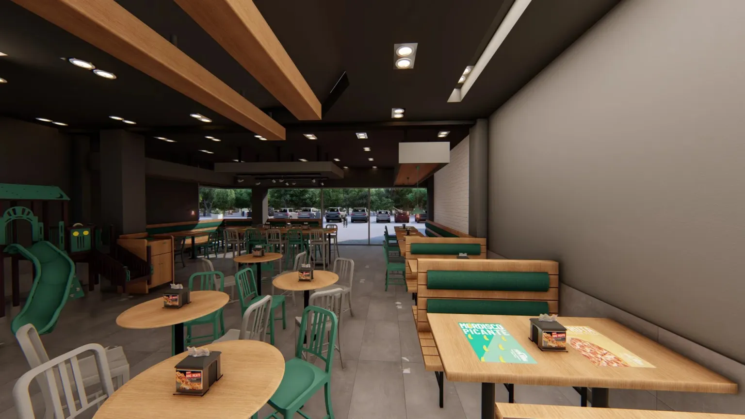 Imagen 25 de la galería del proyecto Papa Johns Calle 506 Panamá