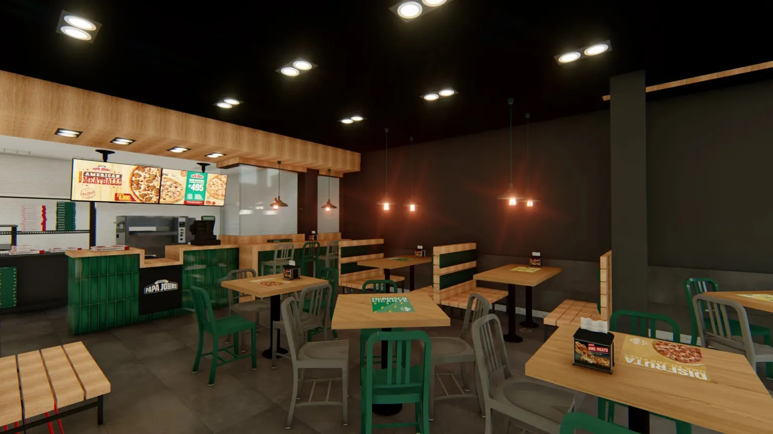 Imagen 3 de la galería del proyecto Papa Johns Catedral