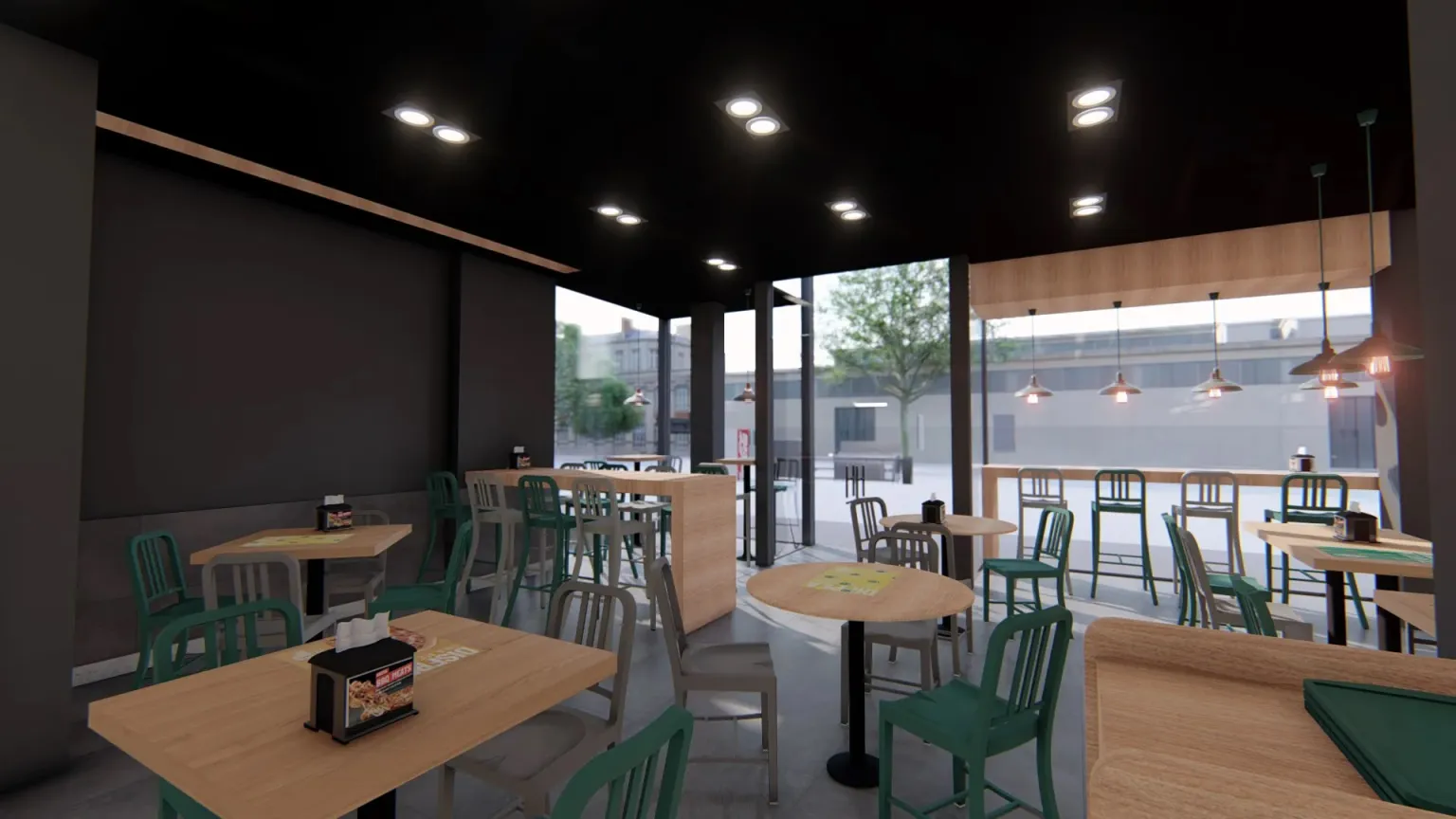 Imagen 8 de la galería del proyecto Papa Johns Catedral