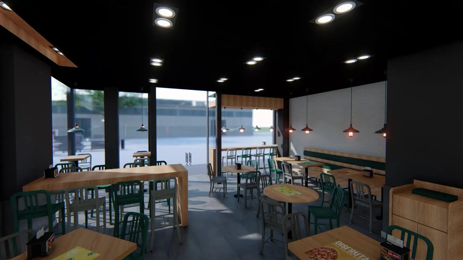 Imagen 9 de la galería del proyecto Papa Johns Catedral