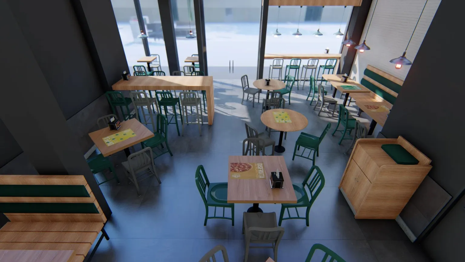 Imagen 10 de la galería del proyecto Papa Johns Catedral